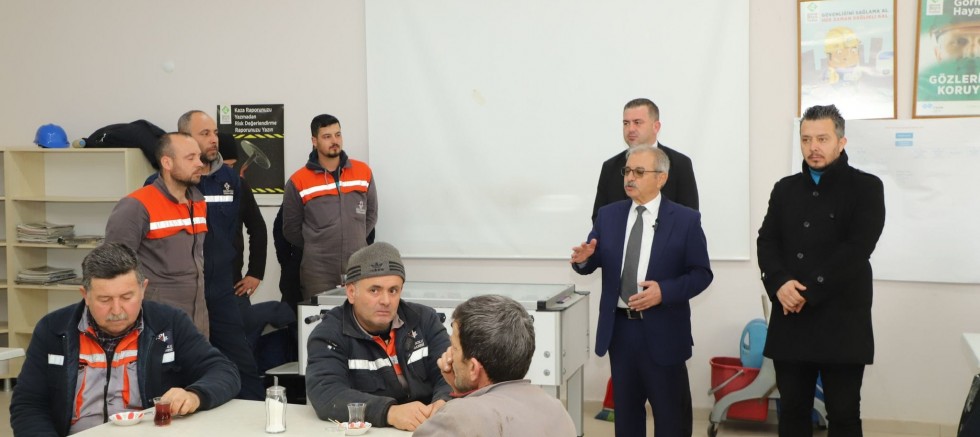 Başkan Özacar'dan Gelibolu Tersanesi'ne Ziyaret