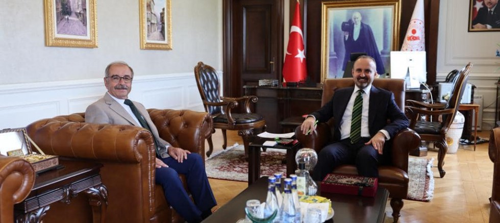Başkan Özacar’dan İçişleri Bakan Yardımcısı Turan’a Ziyaret