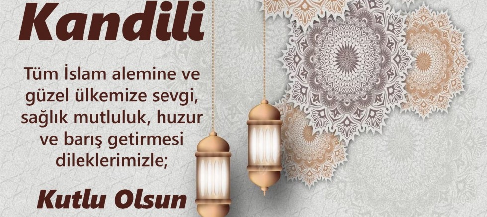 Başkan Özacar’dan Kandil Mesajı
