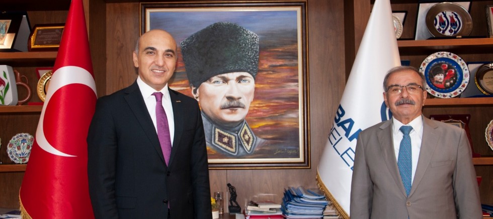 Başkan Özacar’dan Mevkidaşına Ziyaret