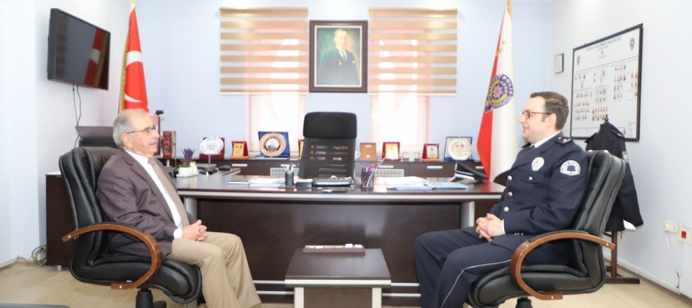 Başkan Özacar’dan Polis Haftası Ziyareti