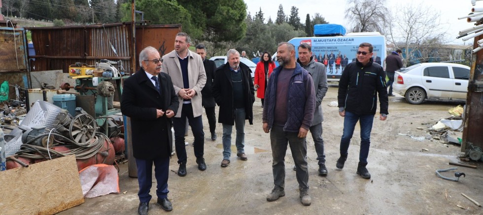 Başkan Özacar’dan Saha ve Kurum Ziyaretleri