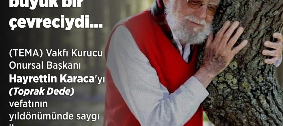 Başkan Özacar’dan Toprak Dede’yi Anma Mesajı