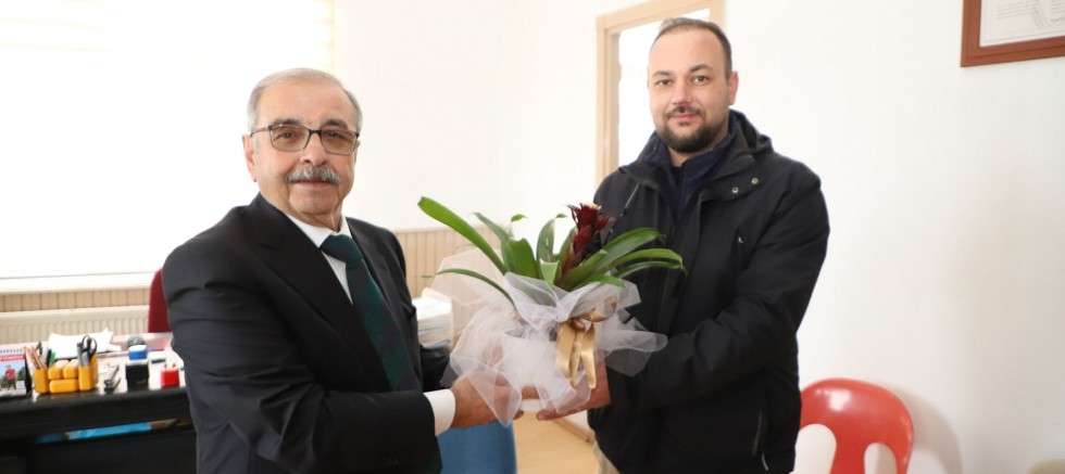 Başkan Özacar’dan Yeni Başkana Ziyaret