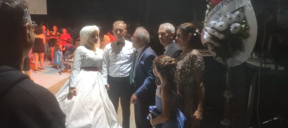Başkan Özacar Düğüne Katıldı