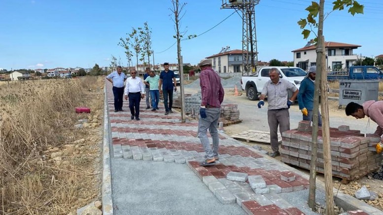 Başkan Özacar, Eğritaş’taki Çalışmaları Yerinde İnceledi