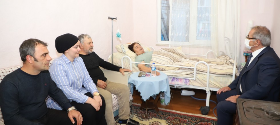Başkan Özacar, Ev Ziyaretlerine Devam Ediyor