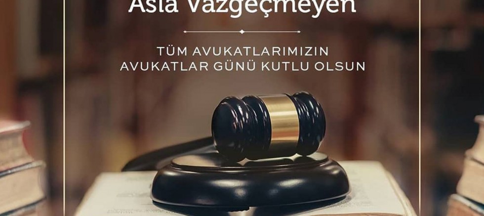 Başkan Özacar’ın Avukatlar Günü Mesajı