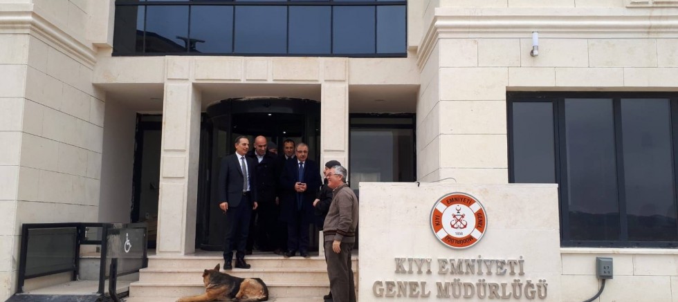 Başkan Özacar Kıyı Emniyet Müdürlüğü’nü  Ziyaret Etti