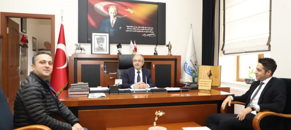 Başkan Özacar, Misafirlerini Ağırladı