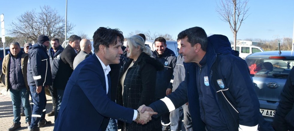 Başkan Soyuak, Belediye Personelinin Yeni Yılını Kutladı