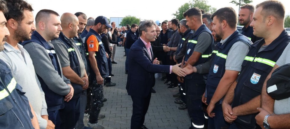 Başkan Soyuak, Belediye Personeliyle Bayramlaştı