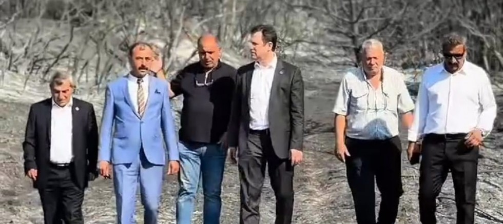 BBP’li Yörükçoğlu’ndan Yangın Bölgesinde İnceleme