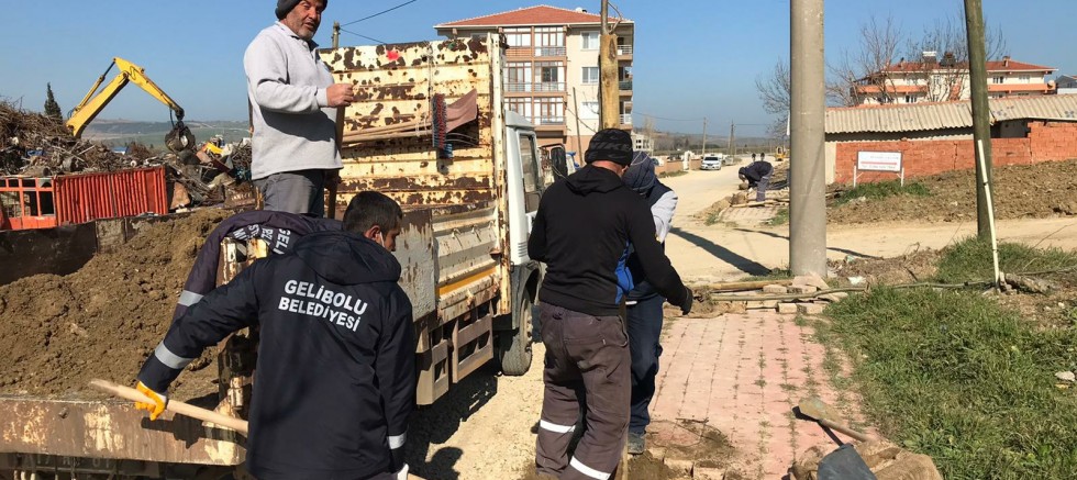Belediye, Ağaçlandırma Çalışmalarını Sürdürüyor