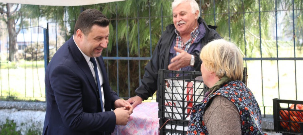Belediye Başkan Adayı Akkuş’tan Pazarcı Esnafına Ziyaret