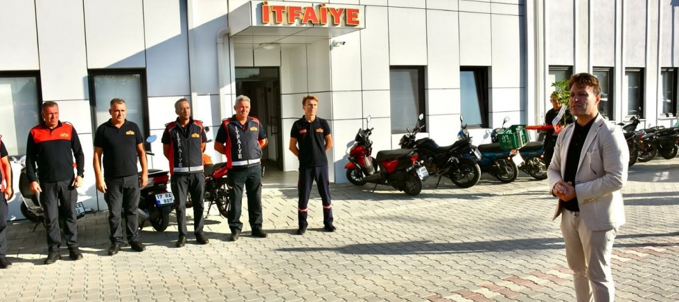 Belediye Başkanı Soyuak’tan İtfaiye Haftası Ziyareti