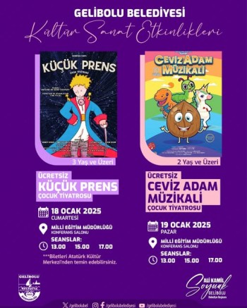 Belediyeden Çocuklara Tiyatro Hediyesi