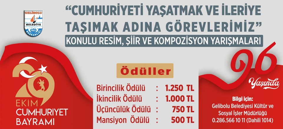 Belediyeden Geleneksel 29 Ekim Yarışması