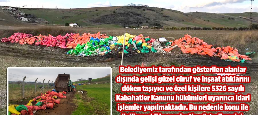 Belediyeden Önemli Duyuru!