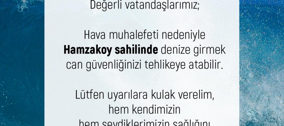 Belediyeden Vatandaşlara Uyarı!