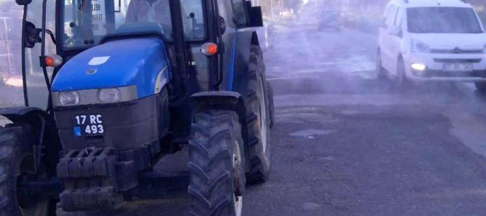 Belediyenin Dezenfeksiyon Çalışmaları Devam Ediyor