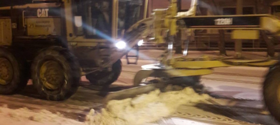 Belediyenin Kar Mesaisi