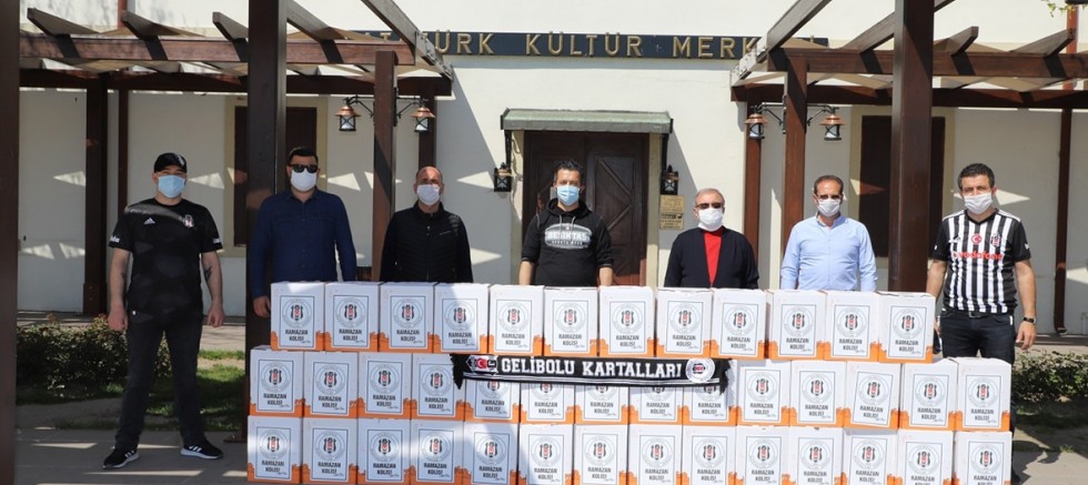 Beşiktaşlılar Derneğinden Yardım Kolisi