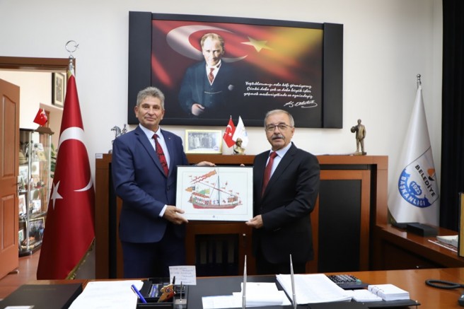 Biçici’den Özacar’a Tanışma Ziyareti