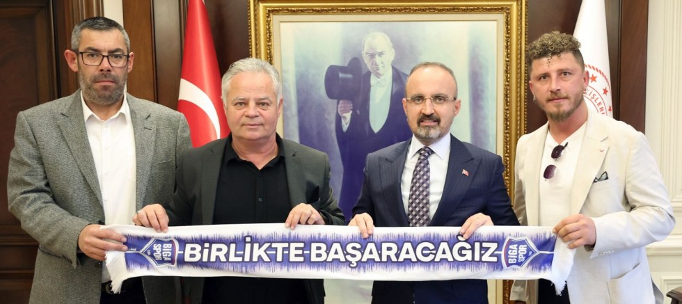 Bigaspor’dan Turan’a Ziyaret