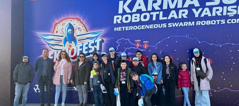 Bilim ve Sanat Merkezi Öğrencileri TEKNOFEST’te