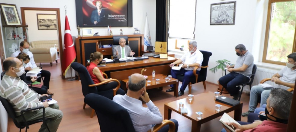 Birim Amirleriyle Toplantı Yapıldı