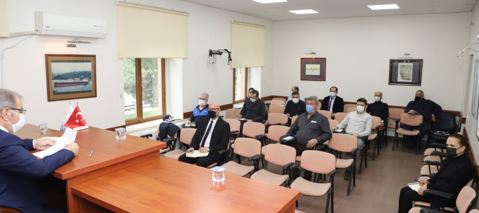 Birim Müdürleriyle Haftalık Toplantı Yapıldı