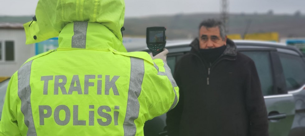Bölge Trafik'te Termal Kamera İle Ateş Ölçümü Başladı