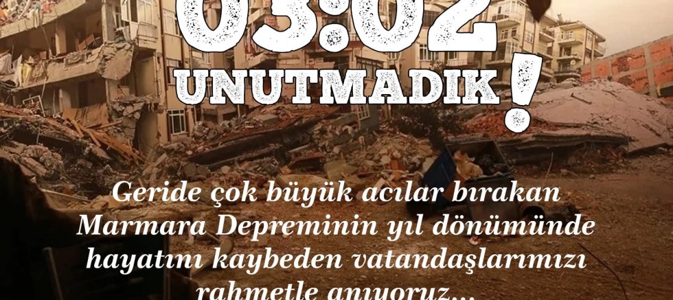 ‘Bu Acılar Bir Daha Yaşanmasın!’