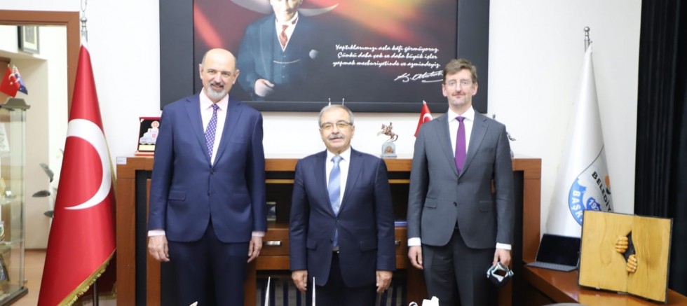Büyükelçi’den Başkan Özacar’a Ziyaret