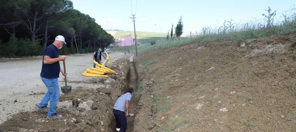 Çamlık Bölgesindeki Çalışmalar Devam Ediyor