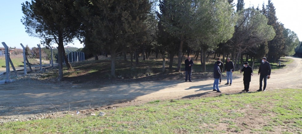 Çamlık Bölgesindeki Çalışmalar Son Aşamaya Geldi