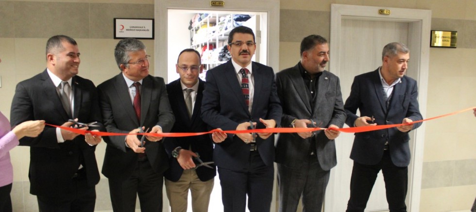 Çanakkale Adliyesinde Kızılay Sosyal Market Açıldı