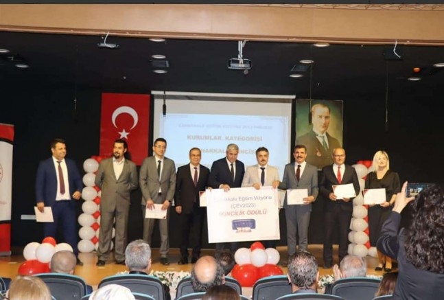 Çanakkale Eğitim Vizyonu 2023 Projesi Ödül Töreni Yapıldı