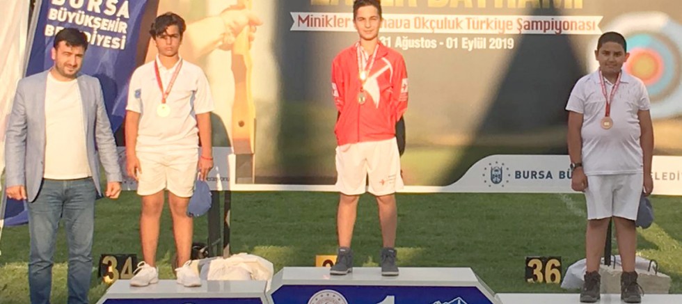Çerçi, Türkiye 2’ncisi Oldu