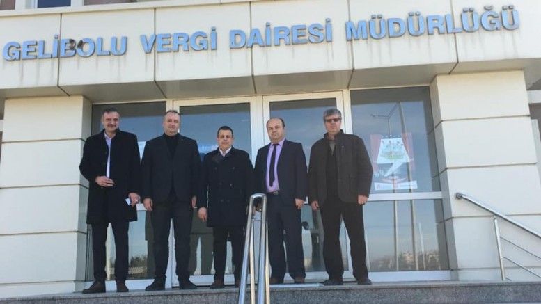 ÇETİN’DEN VERGİ DAİRESİNE ZİYARET
