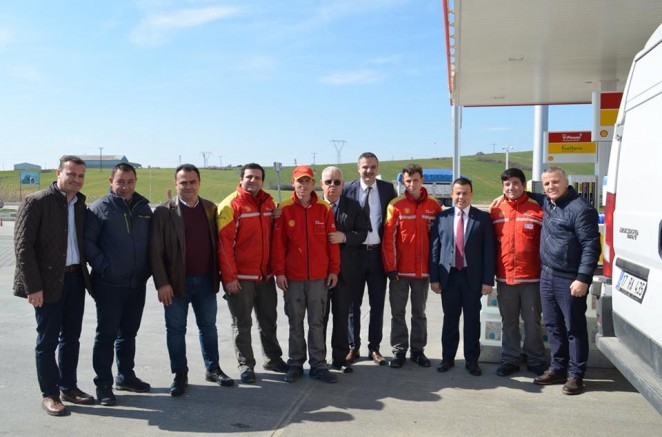 ÇETİN ZİYARETLERİNE DEVAM EDİYOR