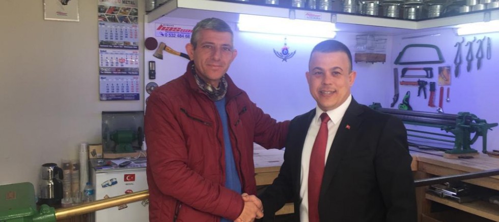 Çetin Ziyaretlerine Devam Ediyor