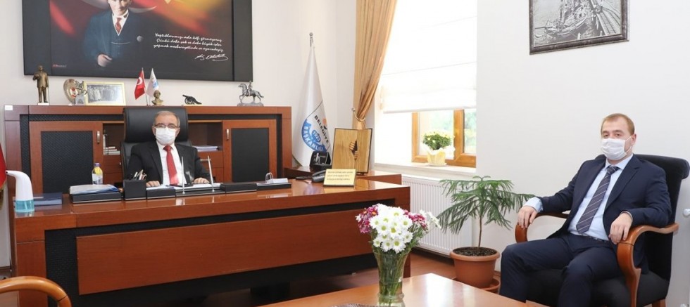 Ceyhan’dan Başkan Özacar’a Ziyaret