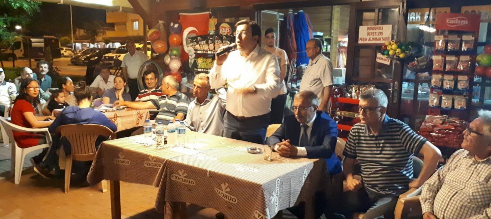 CHP ÇANAKKALE BİRİNCİ SIRA MİLLETVEKİLİ ADAYI MUHARREM ERKEK’E SEVGi SELi