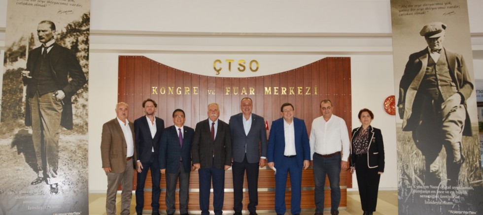 CHP’den ÇTSO Ziyareti