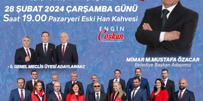 CHP’den Seçim Bürosu ve Aday Tanıtım Programı