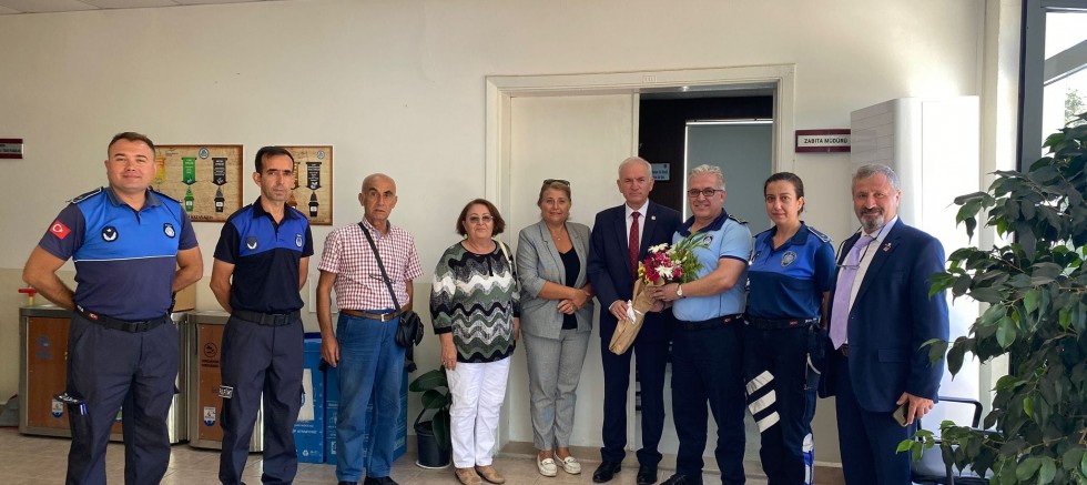 CHP’den Zabıtaya Ziyaret