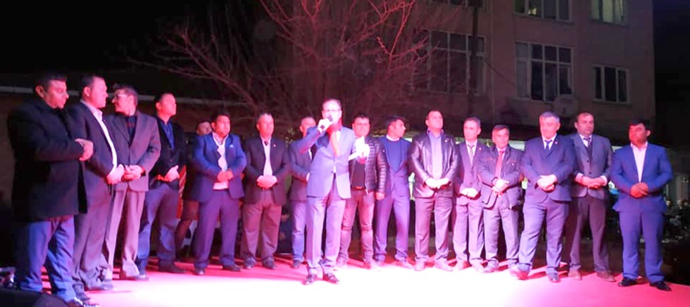 CHP Evreşe’de İlk Mitingini Yaptı