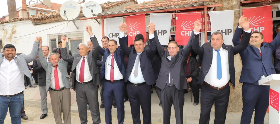 CHP Evreşe Seçim Bürosu ve Aday Tanıtım Toplantısı Yapıldı